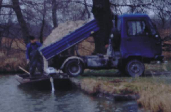 ...hier wird gekalkt