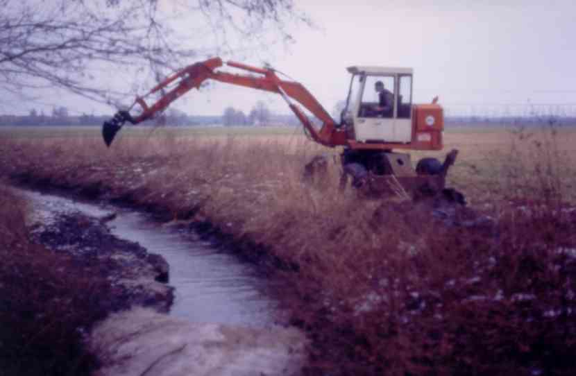Fischgruben- und Grabenräumung